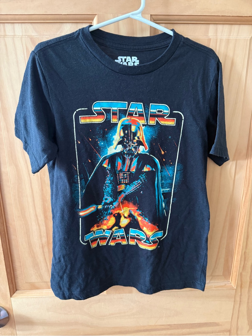 Like New, Boys Size Medium (8) Star Wars Darth Vader T-Shirt